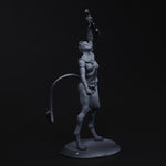 Tabaxi Sorceress | 32mm, 100mm Miniature - Gilded Lion Miniatures