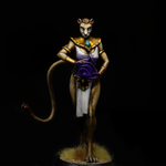 Tabaxi Spellcaster | Egyptian Cat Miniature - Gilded Lion Miniatures