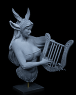 Airbrushed Copy of the Amphiona Centaur Bust