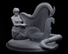 Calista - The Naga Harpist | Naga Miniature
