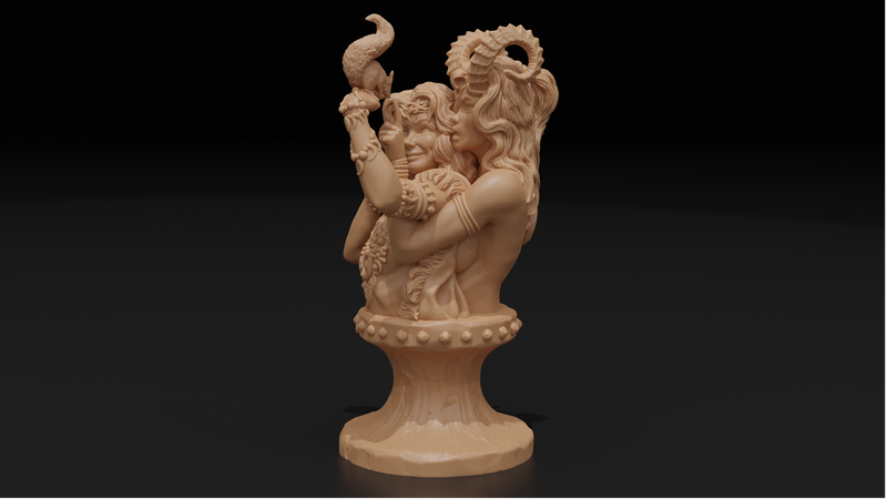 Faun and Fey Bust