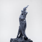 Boneflesh Necromancer Figurine | 75mm, 32mm Scale Miniature - Gilded Lion Miniatures