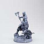 Boneflesh Dragon Slayer Warrior - 75mm or 32mm Miniature - Gilded Lion Miniatures