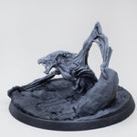 Undead Crawling Wyvern - 4inch Base - Gilded Lion Miniatures